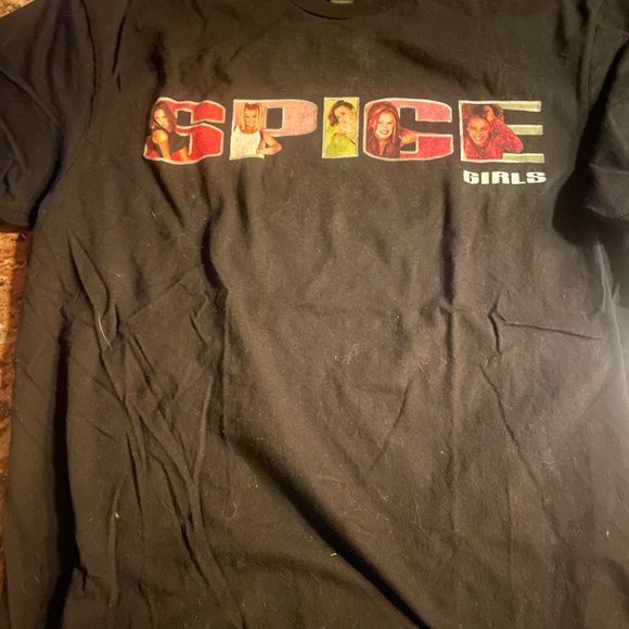 Spice Girls T-Shirt Black Graphic Tee - Picture 5 of 5